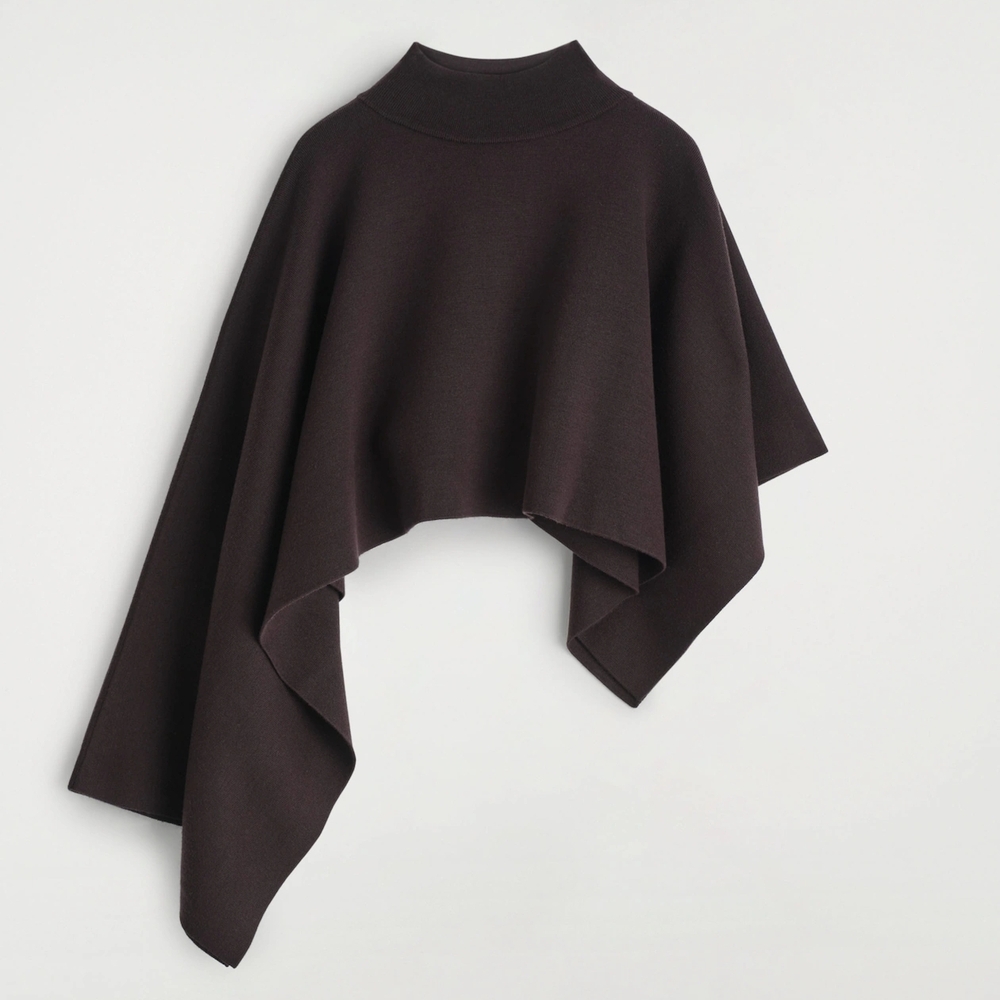 Elegant Chocolate Brown Cape